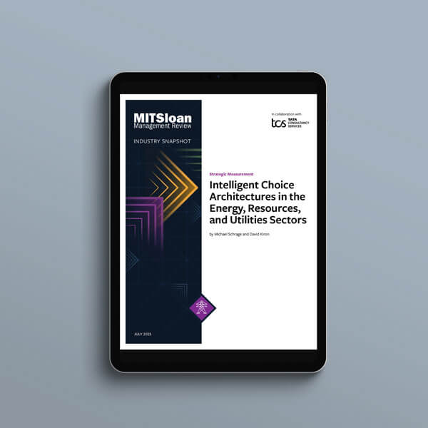 Intelligent Choice Architectures in the Energy, Resources, and Utilities Sectors