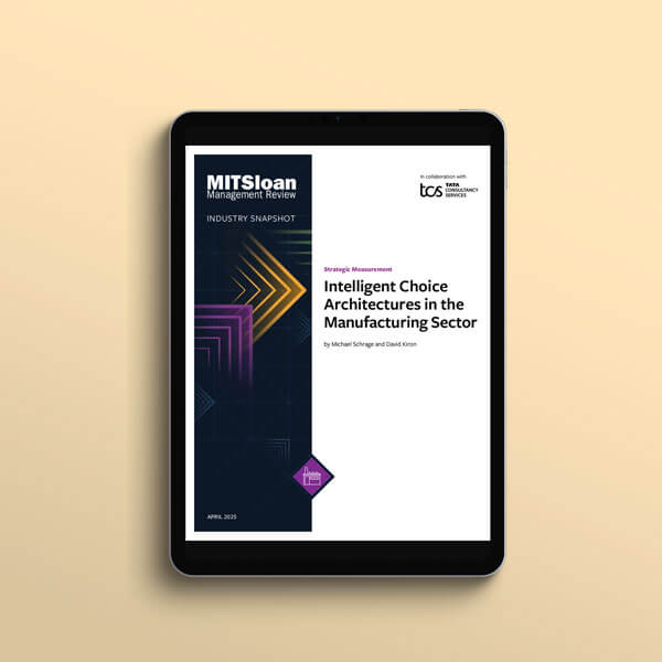 Intelligent Choice Architectures in the Manufacturing Sector